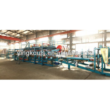 Structural EPS Rockwool Glasswool Aluminium Sandwich Panel Roll Forming Machine LSF-7